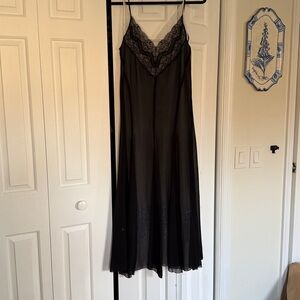 Zara Black and White Lace Dress